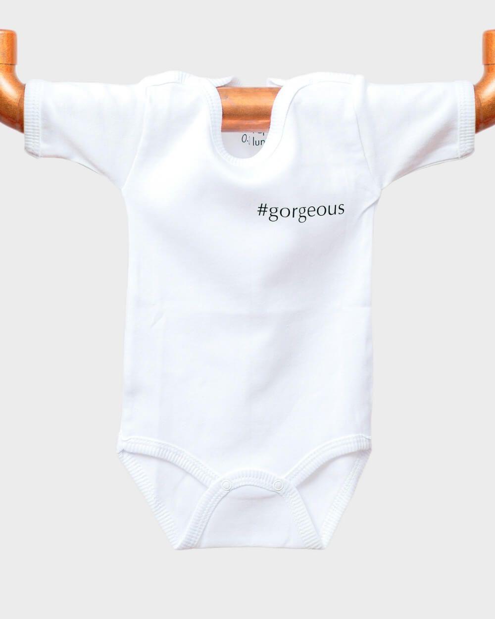 Body  bebe Gorgeous mânecă scurtă