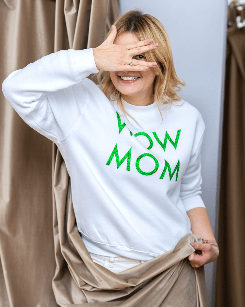 Bluză WoW MoM Glitter Verde