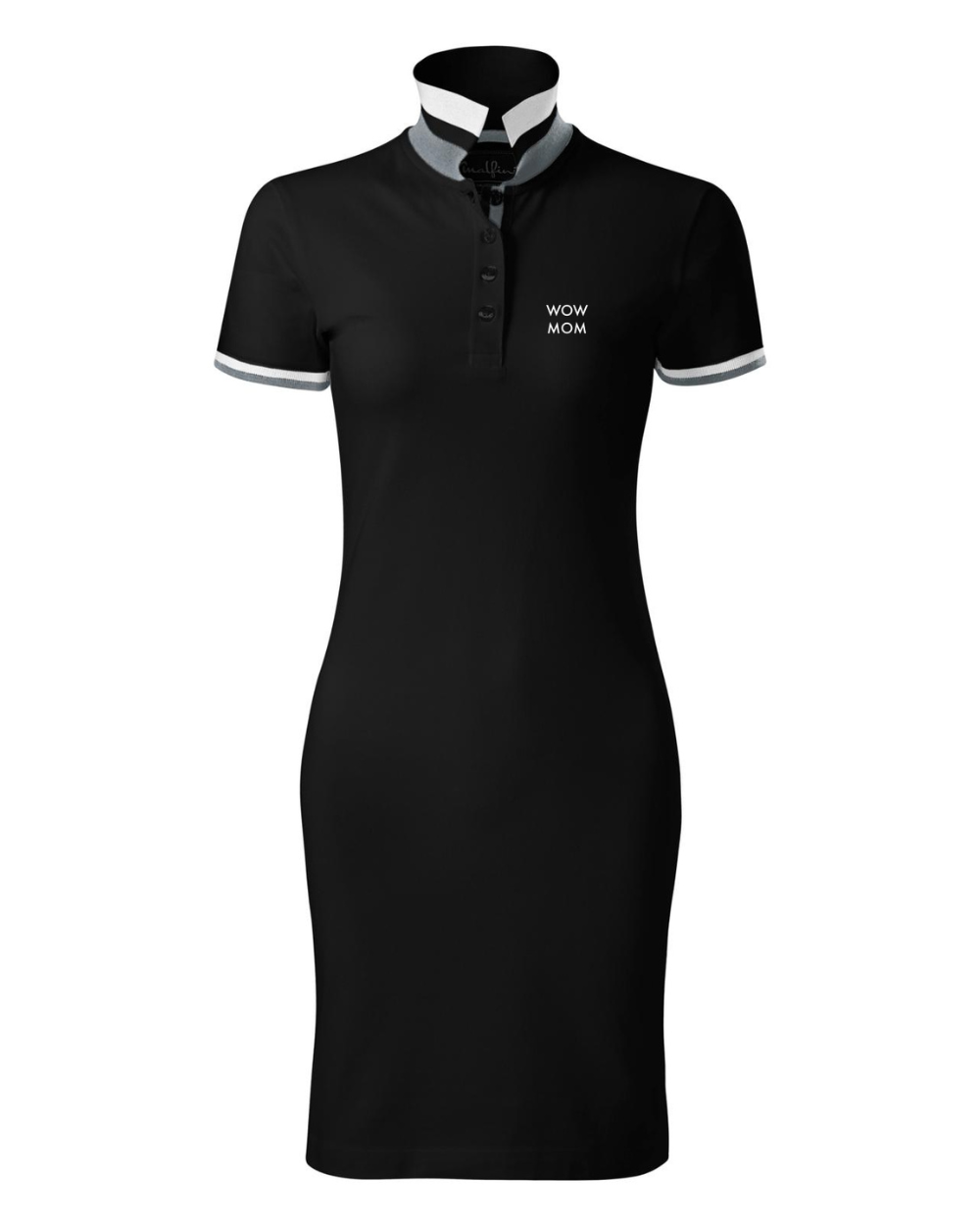 Rochie polo WoW MoM® negru