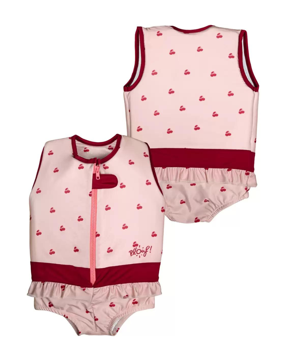Costum de baie plutitor Cerise