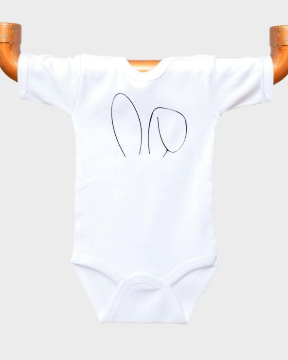 Body iepuraș mânecă scurtă WOW MOM® - 1