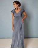 Rochie Francesca Gri Metalizat Mama Boutique