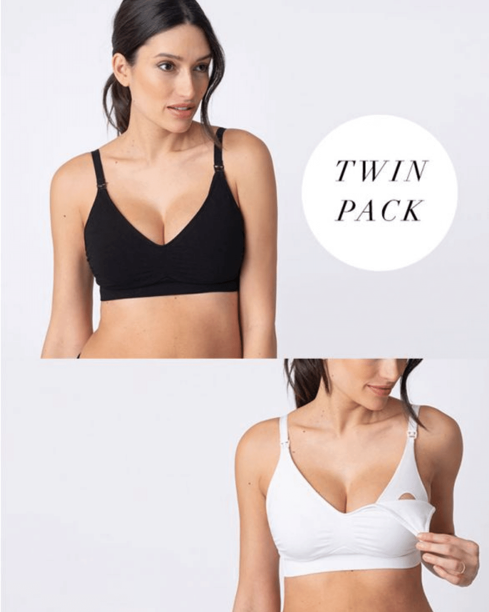 Set 2 sutiene alaptare Bambus Mama Boutique