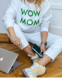 Bluză WoW MoM® Glitter Verde WOW MOM® - 2