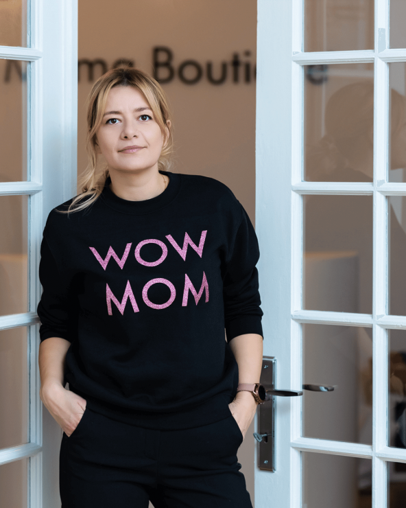 Bluză WoW MoM® Glitter Roz - 1