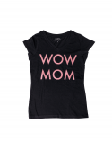 Tricou WoW MoM® Glitter Roz  - 3