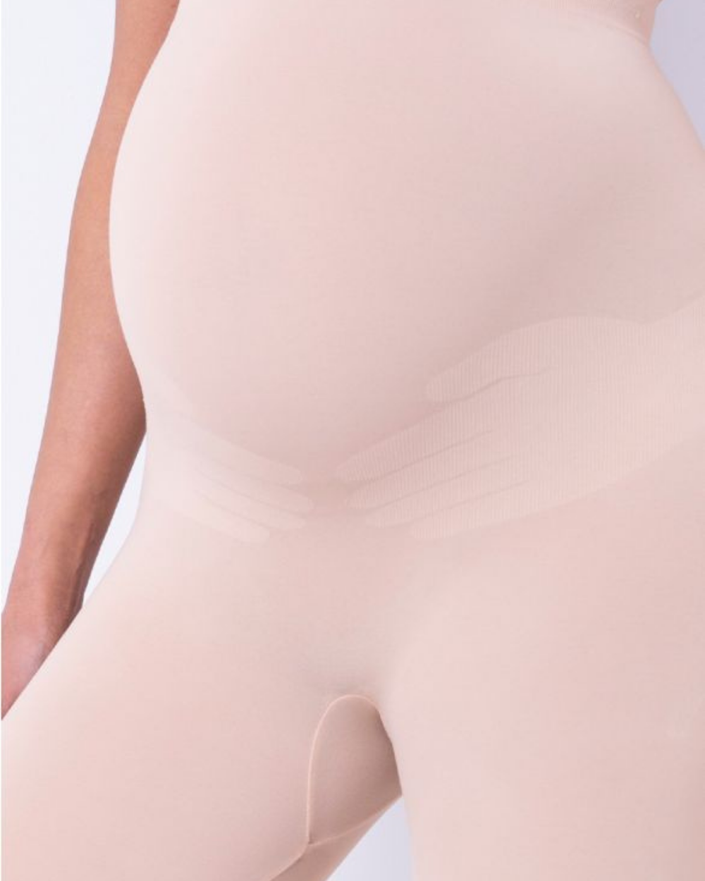 Pantaloni scurți gravide Hug a Bump Nude Seraphine - 3