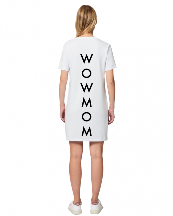 Rochie Tricou WoW MoM albă WOW MOM® - 2