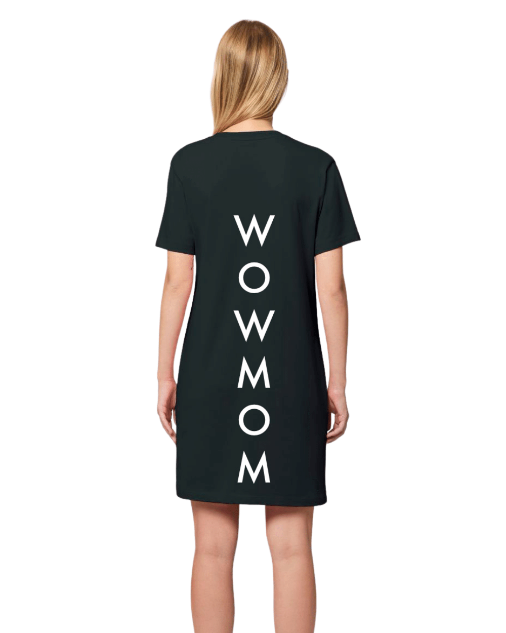Rochia tricou WoW MoM Negru mamaboutique.ro imagine 2022 protejamcopilaria.ro