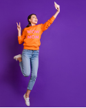Bluza WoW MoM Orange WOW MOM® - 1