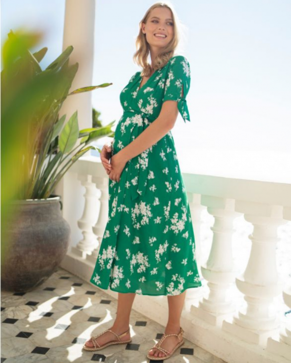 Rochie gravide Bessie Verde Seraphine - 1