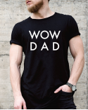 Tricou WoW DaD black&white WOW MOM® - 1