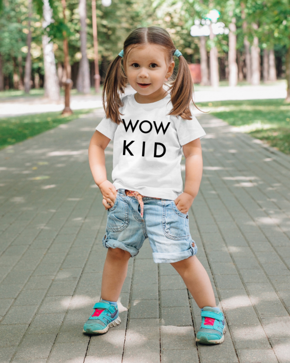 Tricou WoW KID fetiță WOW MOM® - 1