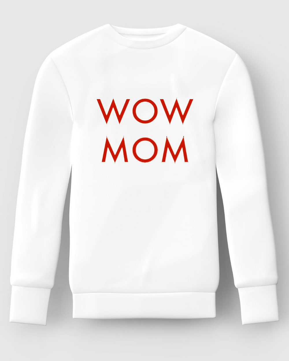 Bluză WoW MoM® Alb Roșu - 2
