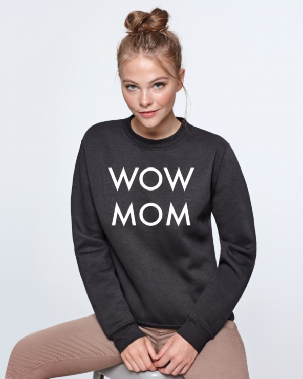 Bluza WoW MoM Black White WOW MOM® - 1