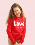 Bluză Love is all I need Roșu WOW MOM® - 4