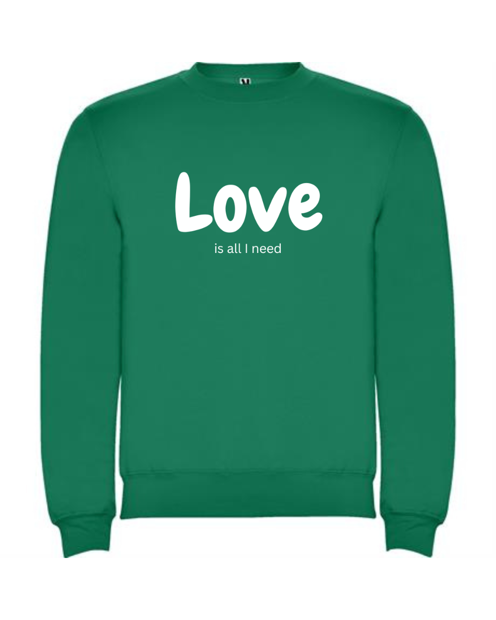 Bluză Love is all I need Verde WOW MOM® - 7