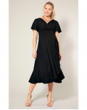 Rochie Waterfall Black Tiffany Rose - 1