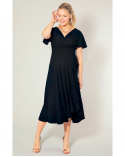 Rochie Waterfall Black Tiffany Rose - 3