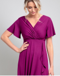 Rochie Waterfall Boysenberry Pink  - 6