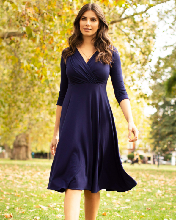 Rochie Annie Eclipse Blue ALIE STREET - 4