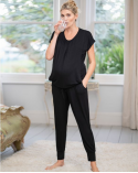 Set pijamale gravide și alăptare Karen  - 4