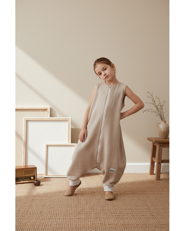 Sac Salopetă Copii Beige Dada & Rocco - 2